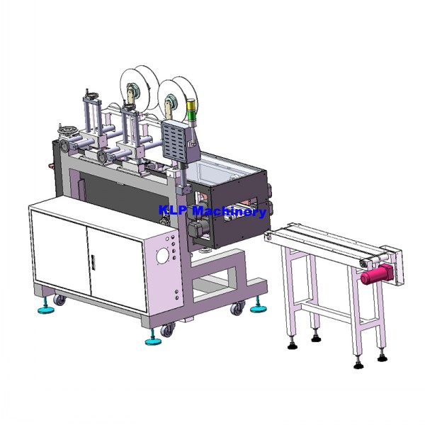 Automatic Labeling Machine with Paper Leaflet Folding Machine, Booklet Labeling Machine Line