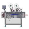 Automatic Labeling Machine with Paper Leaflet Folding Machine, Booklet Labeling Machine Line