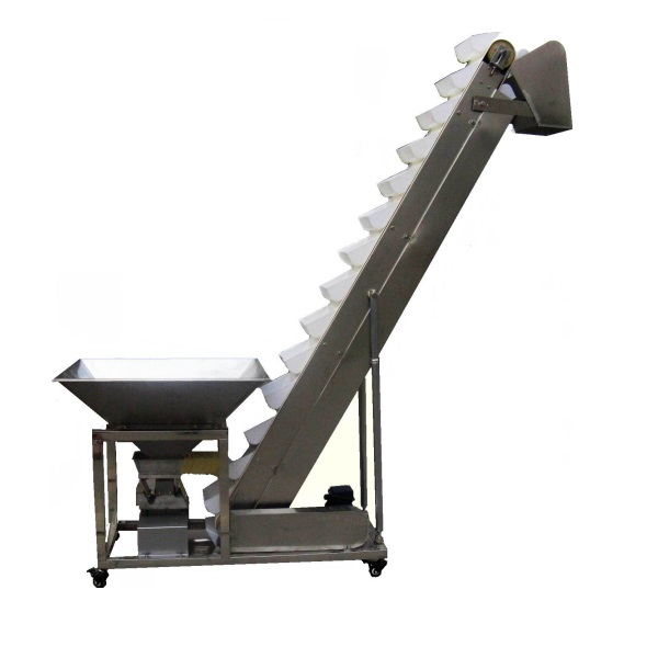 Small Bucket Inclined Food Grade Granule Feeder Elevator Conveyorbucket Conveyor Auto Feeder for Rice Nuts Granule