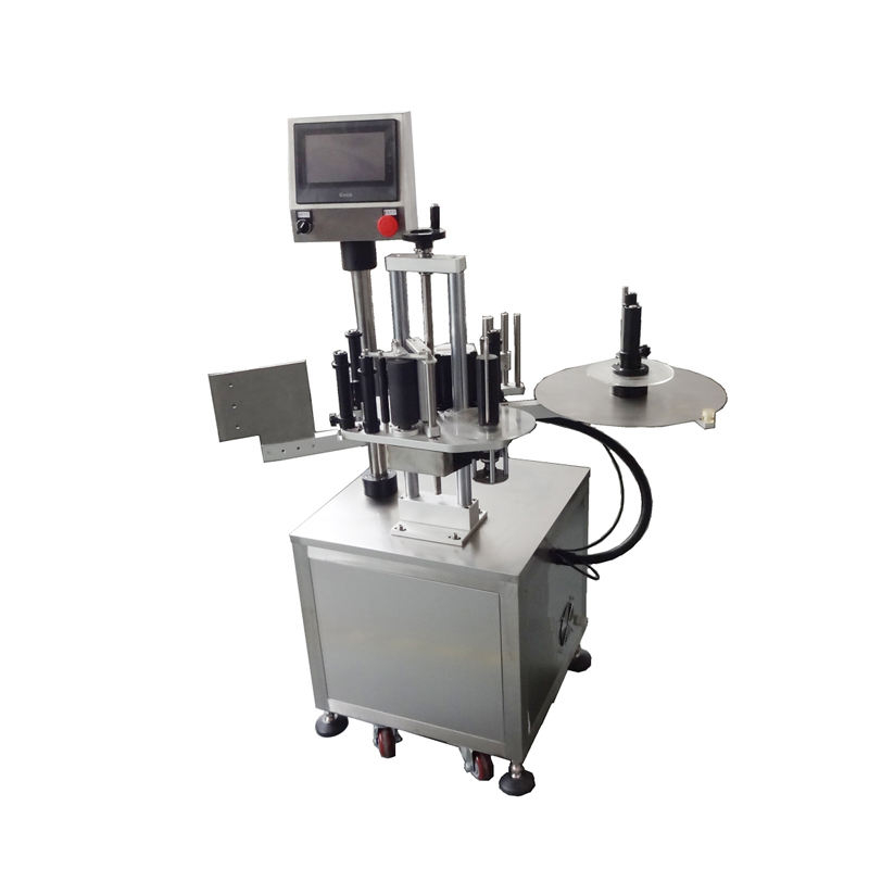 China Automatic Side Labeling Machine without Conveyor Table Top Labeling Machine 