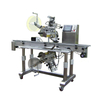  Auto Carton Box Surface Labeling Machine Top And Bottom Two Sides Label Applicator for Box Container 