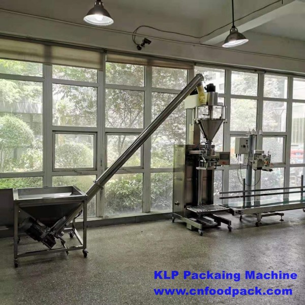  25kg Premade Bag Flour Milk Baking Powder Filler Auger Filling Machine Big Bag Filling Machine