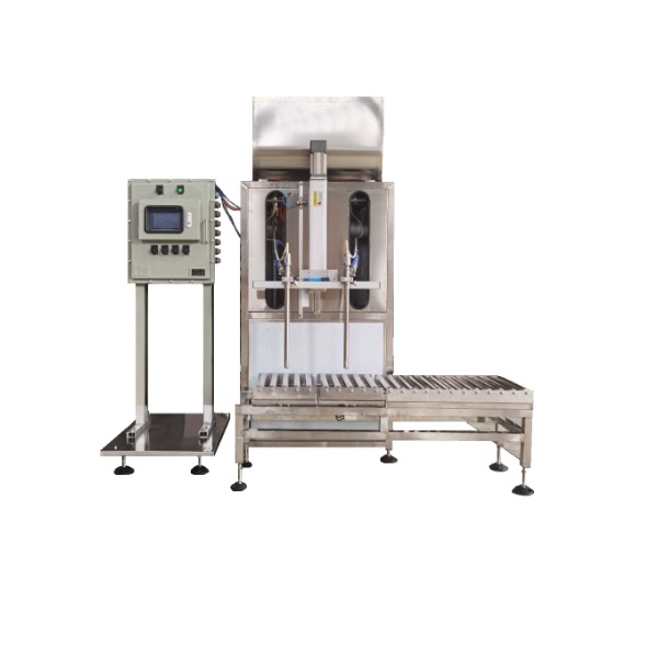 0-40kg Semi-automatic Explosion-proof Big Bottle Liquid Weighing Filling Machine