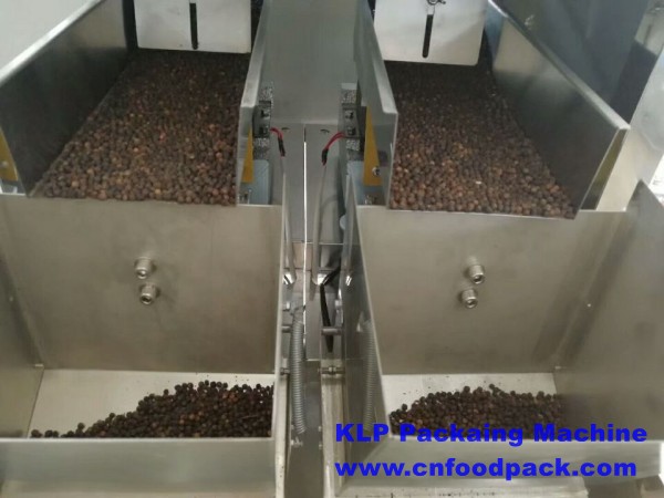 Automatic Two Electronic Scale Bottle Tin Can Weigh Filler Granule Filling Machine for Rice Nuts Grain Beans Sugar 