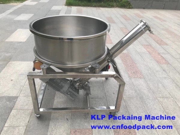 Full 304 Stainless Steel Round Hopper Powder Auger Screw Feeder Powder Conveyor Machine 