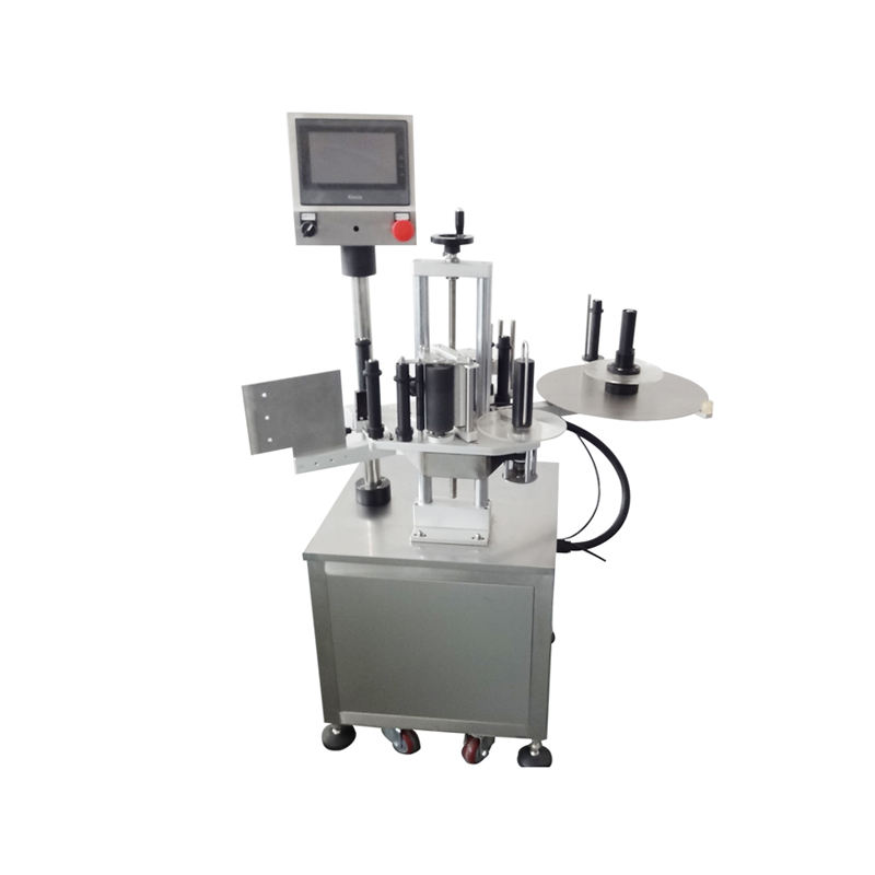 China Automatic Side Labeling Machine without Conveyor Table Top Labeling Machine 
