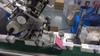 KLP-210Y Automatic Top Flat Labeling Machine Without Conveyor For Box Plastic Bottle Tray