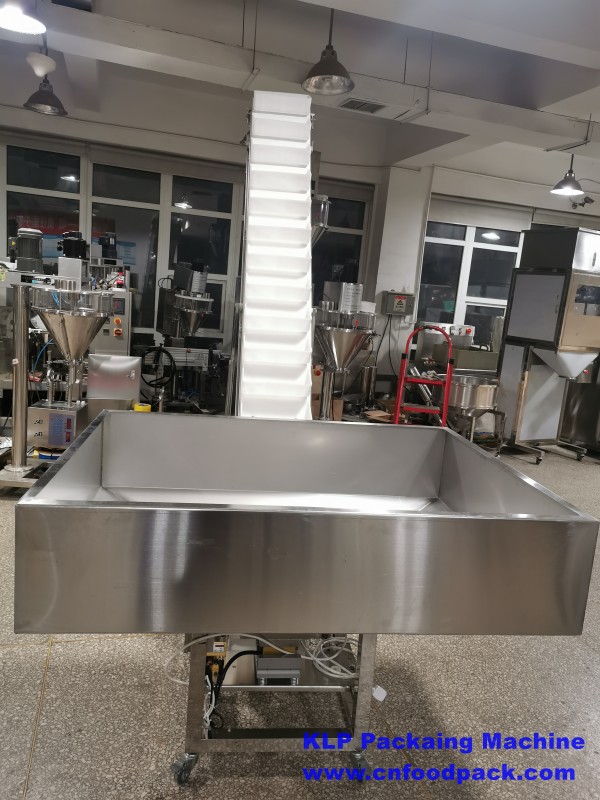 Small Bucket Inclined Food Grade Granule Feeder Elevator Conveyorbucket Conveyor Auto Feeder for Rice Nuts Granule