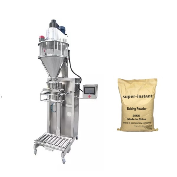  25kg Premade Bag Flour Milk Baking Powder Filler Auger Filling Machine Big Bag Filling Machine