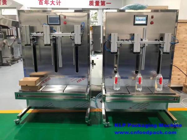 3 Heads Liquid Filling Machine for Organic acid Optical bacteria