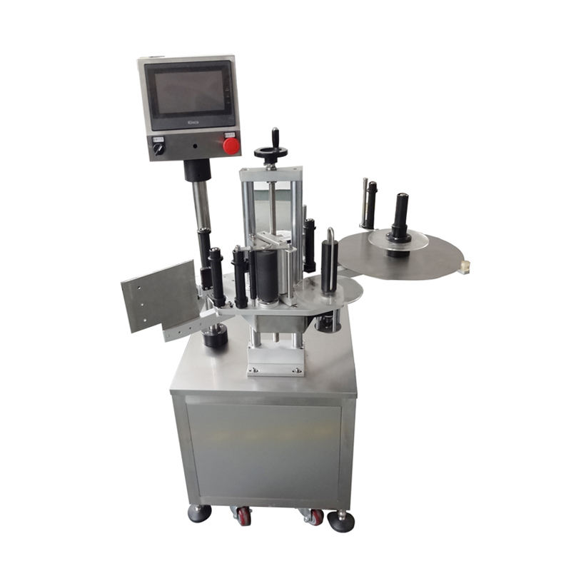 China Automatic Side Labeling Machine without Conveyor Table Top Labeling Machine 