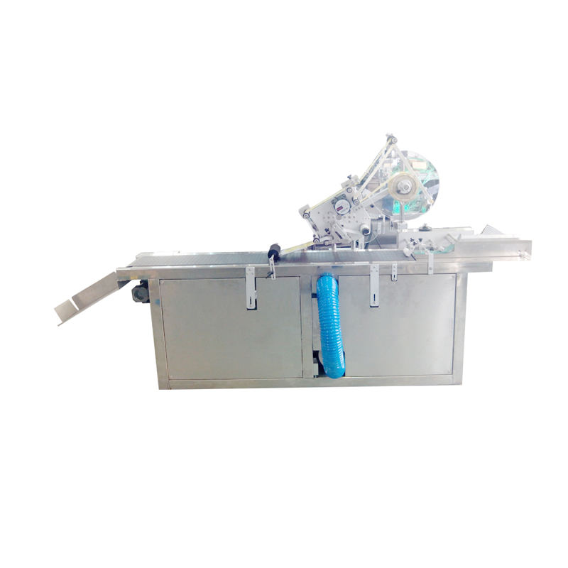 Automatic Bag Pouch Top Flat Surface Label Sticker Applicator Machine for Card Automatic Top Flat Labeling Machine 