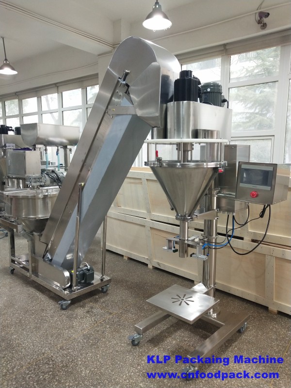 Stainless Steel Feeder with Mixing Function for White Sugar Stirring Screw Conveyor