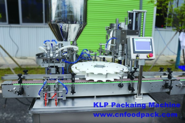 5g-100g External Liniment Cosmetic Cream Bottle Liquid Paste Filling And Capping Production Line