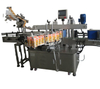 Automatic Three Sides Label Round Square Bottle Sticker Self Adhesive Labeling Machine Front Back And Neck Label Applicator