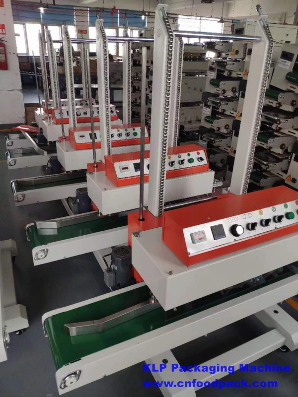  Vertical Automatic Large Size Bag Sealer with Continuous Bag Sealing Machine Band Sealer 