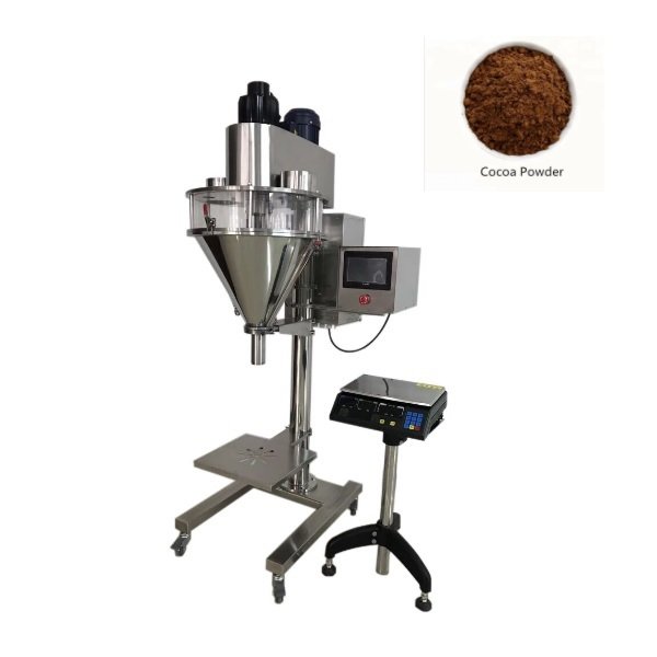 Semi-Auto Cocoa Powder Packing Machine Small Bottle Sachet Bag Powder Filling Machine