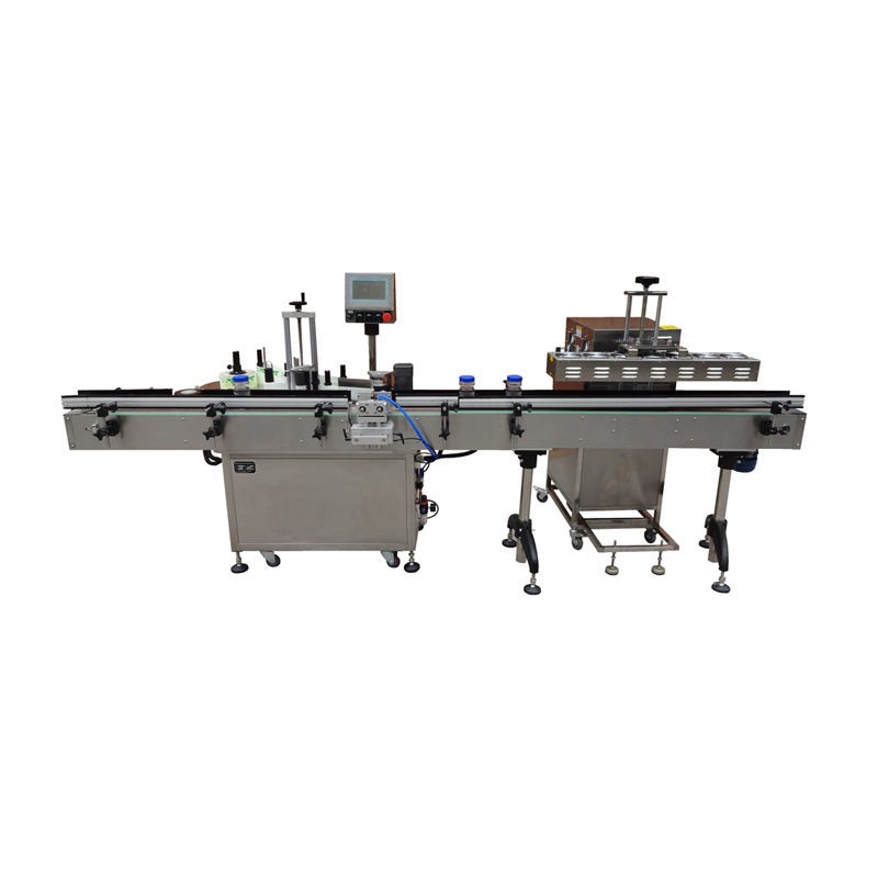 Automatic Round Jar Label Applicator Machine Adhesive Wine Round Bottle Labeling Machine Wrap-around Positioning Labeling Machine