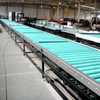 Rubberized Roller Conveyor Conveyor Line Powered Flexible Expandable Roller Conveyor