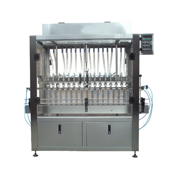 Automatic 18 to 24 heads Linear Overflow Deforming Soy Sauce Vinegar Juice Wine Mineral Water Liquid Bottle Filling Machine