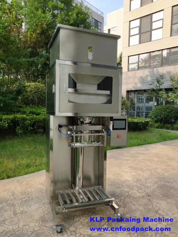  5kg 10kg 20kg 25kg Granule Packing Machine Rice Grain Bean Pet Foods Animal Feed Fertilizer Pellet Bag Packing Machine Semi Automatic Filling Machine 