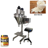 Semi Automatic Whey Protein Powder Filling Machine Milk Coffee Whey Protein Powder Packaging Machine Tin Can Powder Filling Machine