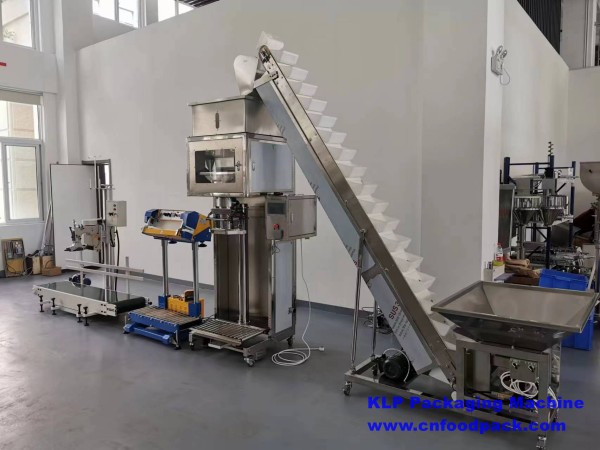 How Does the 25kg 50kg Animal Food Fertilizer Granule Filling Machine Work ?