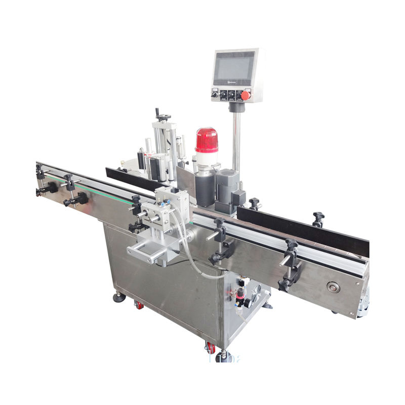 Automatic Round Jar Label Applicator Machine Adhesive Wine Round Bottle Labeling Machine Wrap-around Positioning Labeling Machine
