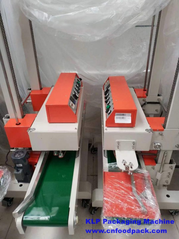  Vertical Automatic Large Size Bag Sealer with Continuous Bag Sealing Machine Band Sealer 