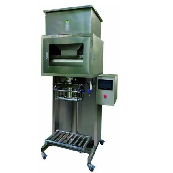  5kg 10kg 20kg 25kg Granule Packing Machine Rice Grain Bean Pet Foods Animal Feed Fertilizer Pellet Bag Packing Machine Semi Automatic Filling Machine 