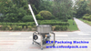 Full 304 Stainless Steel Round Hopper Powder Auger Screw Feeder Powder Conveyor Machine 
