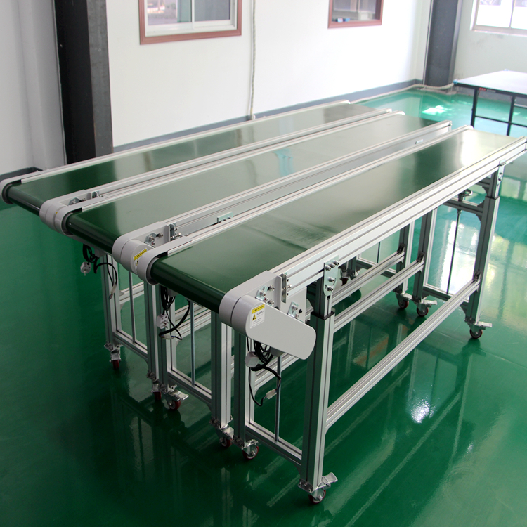 Light Weight Belt Conveyor Conveyor Belt for Packing Line 